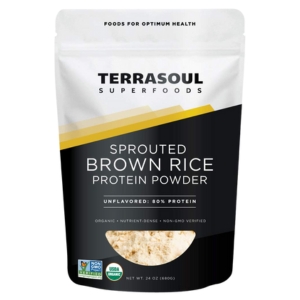 TerraSoul Superfoods Sprouted best rice protein powder