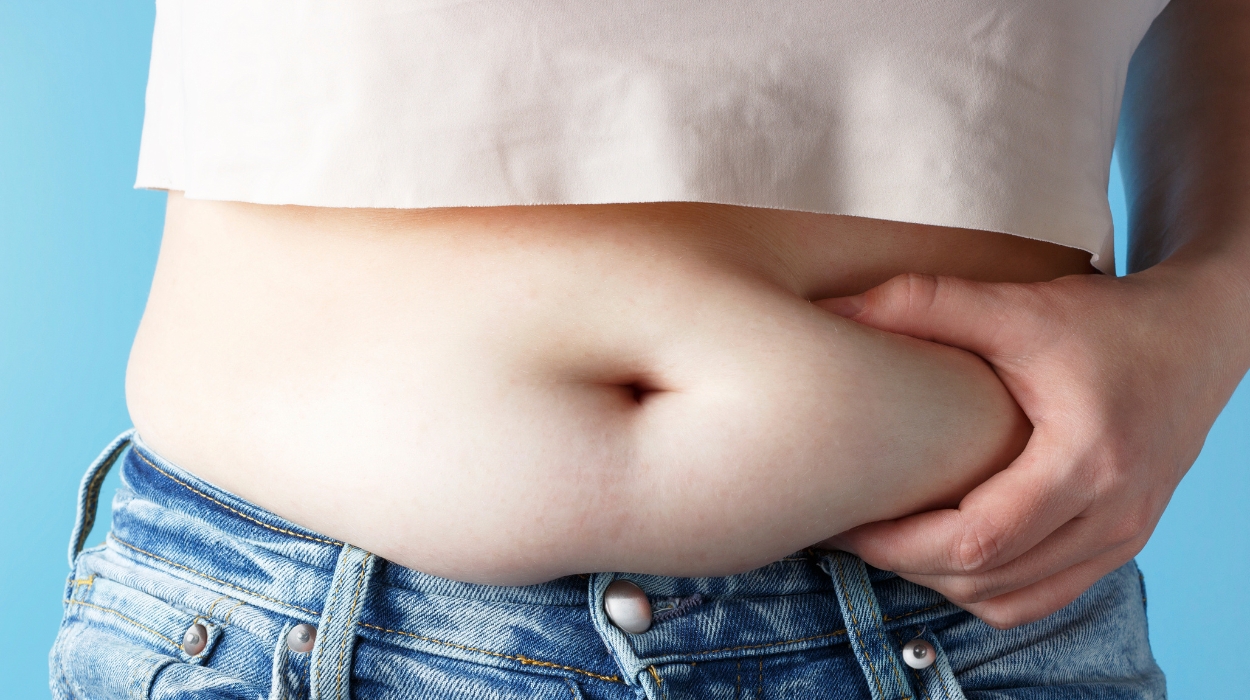 how to get rid of hormonal belly