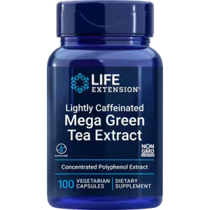 Life Extension Lightly Caffeinated Mega Green Tea Extract