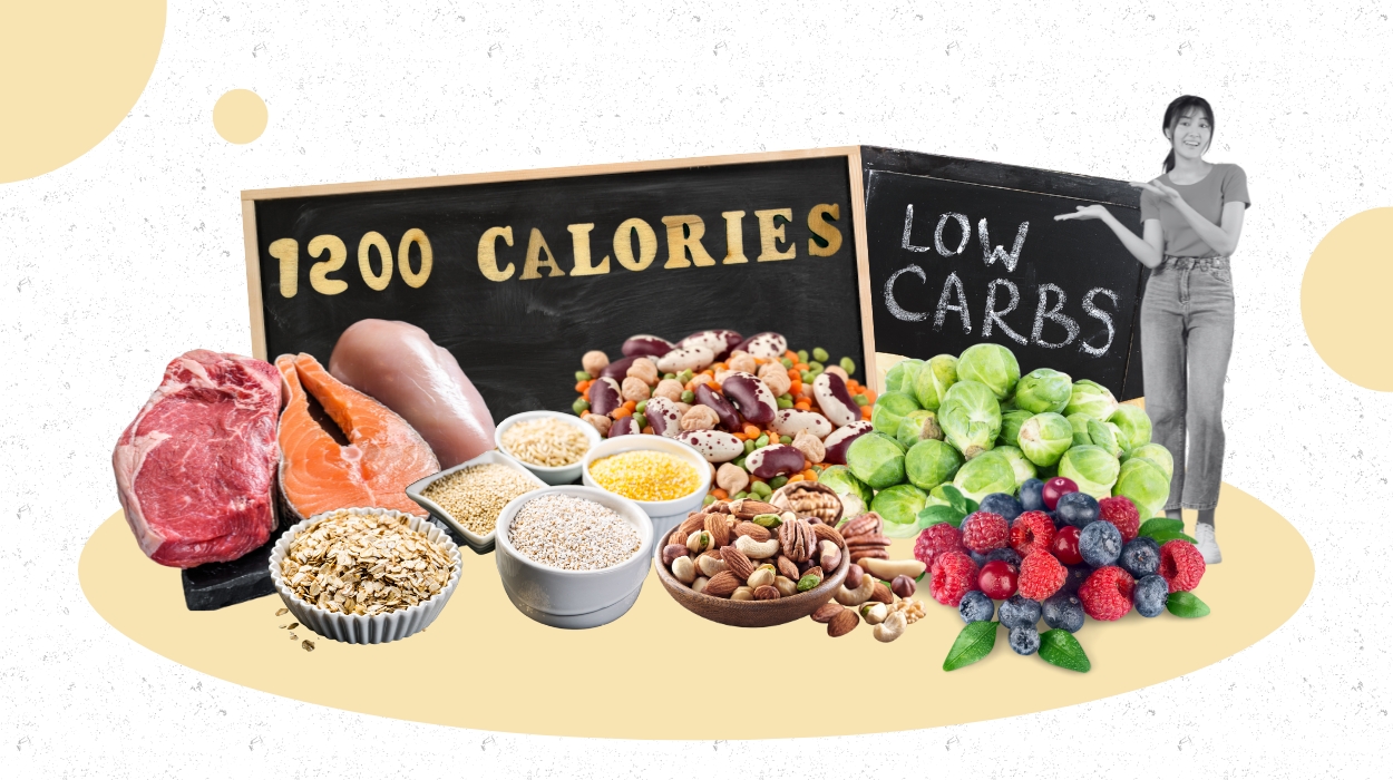 1200 calorie low carb diet