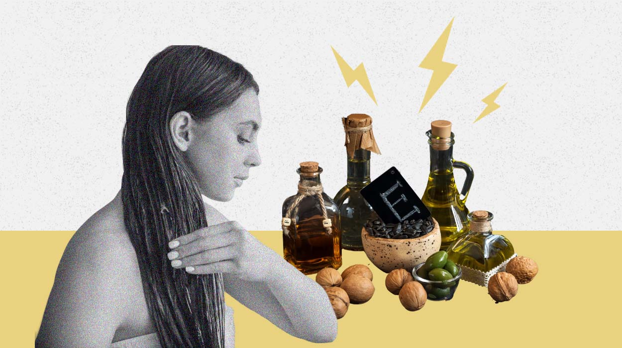 is vitamin e oil good for hair
