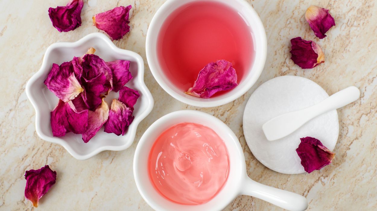 benefits of rose water for hair