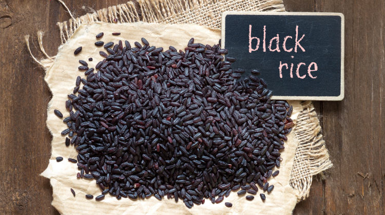 Black rice healthiest rice