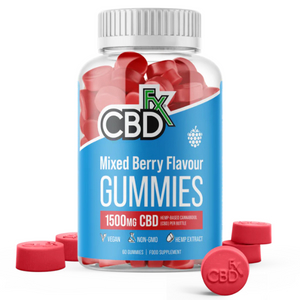 CBDfx Mixed Berry Gummy Bears