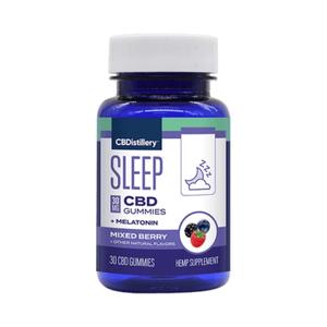 CBDistillery Broad Spectrum CBD Sleep Gummies + Melatonin