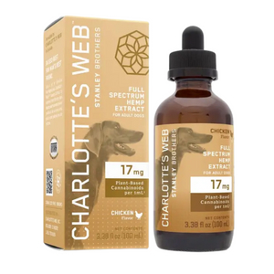 Charlottes Web full spectrum hemp extract drops for dogs