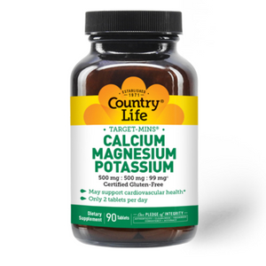 Country Life Calcium Magnesium Potassium