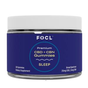 FOCL CBD + CBN Sleep Gummies