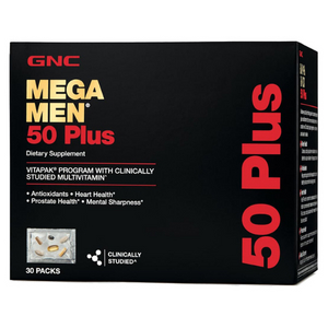 GNC MEGA MEN 50 Plus Vitapak Program