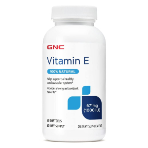 GNC Vitamin E 100% Natural 1000IU