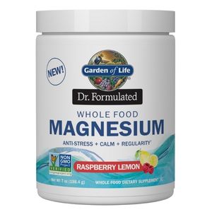 Garden of Life Dr. Formulated Magnesium Raspberry Lemon Powder