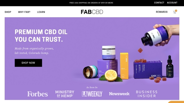 Go to FAB CBD’s official web page.