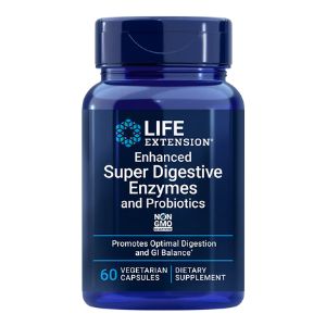 Life Extension Enhanced Super Digestive Enzymes and Probiotics