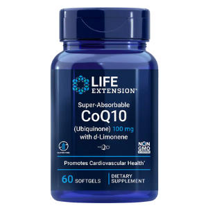 Life Extension Super-Absorbable CoQ10 (Ubiquinone) with d-Limonene