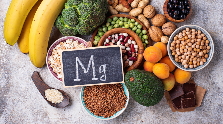 Magnesium-containing foods help with anxiety