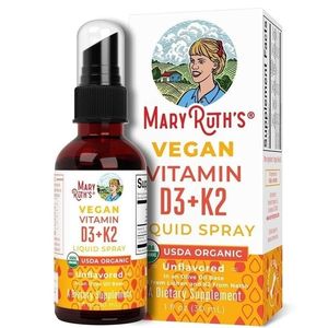 Mary Ruth’s Vegan Vitamin D3 + K2