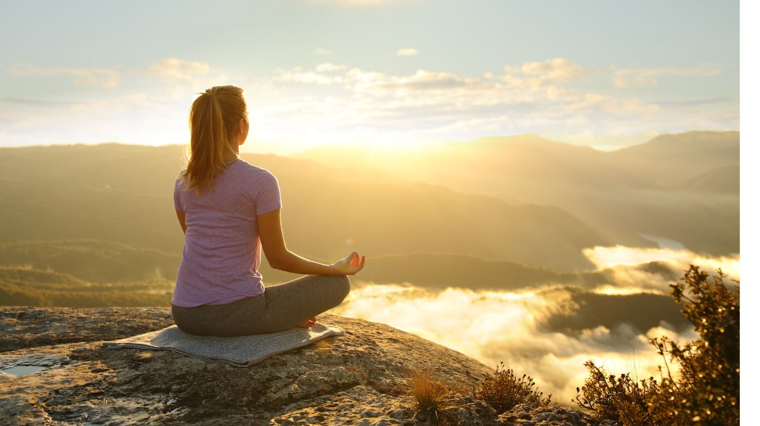 Mit Yoga oder Meditation Stress abbauen
