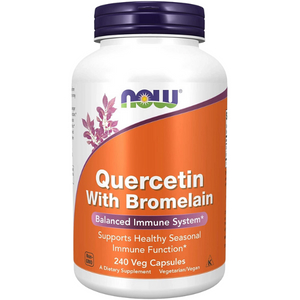 NOW Foods Quercetin with Bromelain