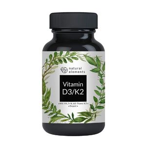 Natural elements Vitamin D3 + K2 Depot