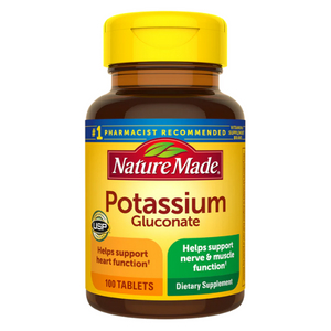 Nature Made 550 Mg Potassium Gluconate Tablets