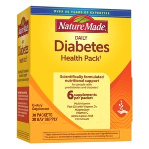 Nature Made Daily Diabetics Health Packs