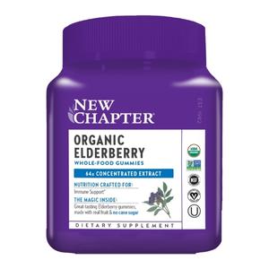 New Chapter Organic Elderberry Whole-Food Gummies