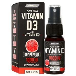 Onnit Vitamin D3 Spray with Vitamin K2 in MCT Oil