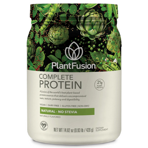 PlantFusion Complete Protein - Vegan Protein Powder - Natural No Stevia