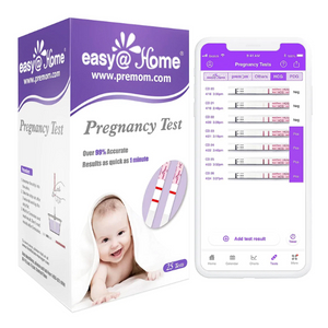Premom Easy@Home Pregnancy Urine Test Strips
