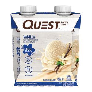Quest Nutrition Vanilla Protein Flavoured Shakes