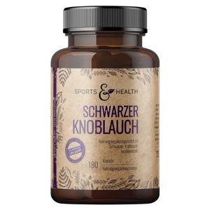 Sports & Health-Schwarzer-Knoblauch