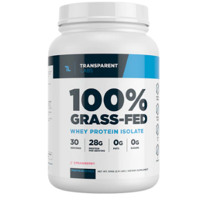 Transparent Labs 100% Grass-Fed Whey Protein Isolate