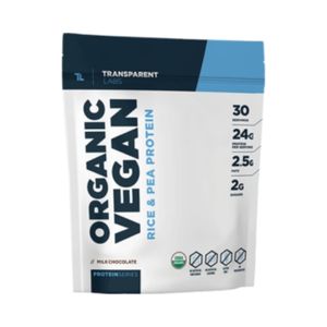 Transparent Labs Organic Vegan Rice & Pea