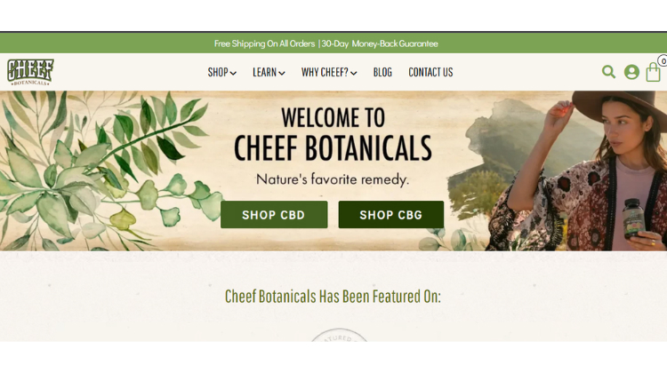 Visit the official website for Cheef Botanicals Coupon Code
