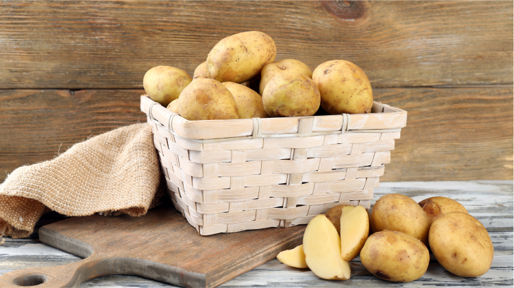 Potatoes foods high in potassium